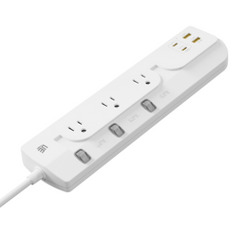 UE Electronic 65W Tipo B 7 en 1 Enchufe de extensi&oacute;n USB GaN