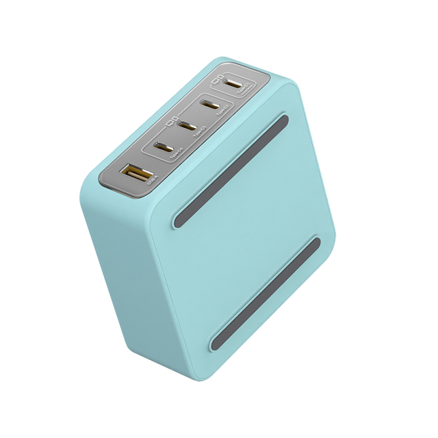 UE الإلكترونية 240 واط 4 USB-C 1 USB-A محطة شحن سطح المكتب